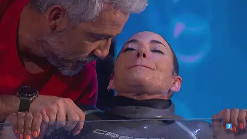 Mariló Montero ante su Apnea en 'El Desafío': "Nos lleváis al límite" Mariló Montero ante su Apnea en 'El Desafío': "Nos lleváis al límite"