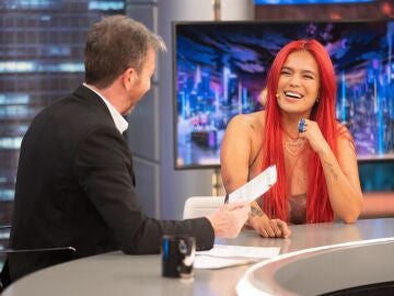 Karol G desvela en 'El Hormiguero' la preciosa conversación que mantuvo con Rihanna