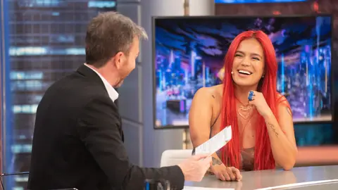 Karol G desvela en 'El Hormiguero' la preciosa conversación que mantuvo con Rihanna Karol G desvela en 'El Hormiguero' la preciosa conversación que mantuvo con Rihanna