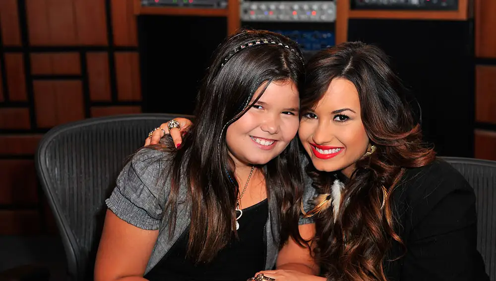 Demi Lovato y su hermana Madison De La Garza