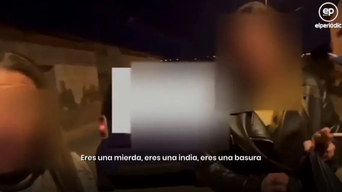 Agresi&oacute;n racista.