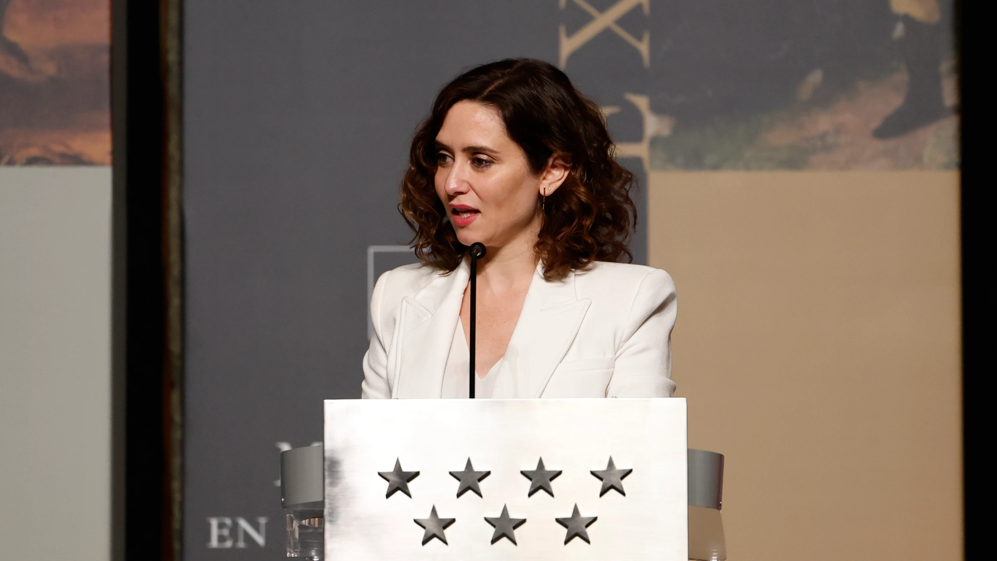 La Presidenta de la Comunidad de Madrid Isabel Díaz Ayuso La Presidenta de la Comunidad de Madrid Isabel Díaz Ayuso