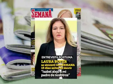 Entrevista póstuma a Laura Boyer. Entrevista póstuma a Laura Boyer.