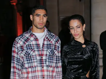 Hiba Abouk y Achraf Hakimi Hiba Abouk y Achraf Hakimi