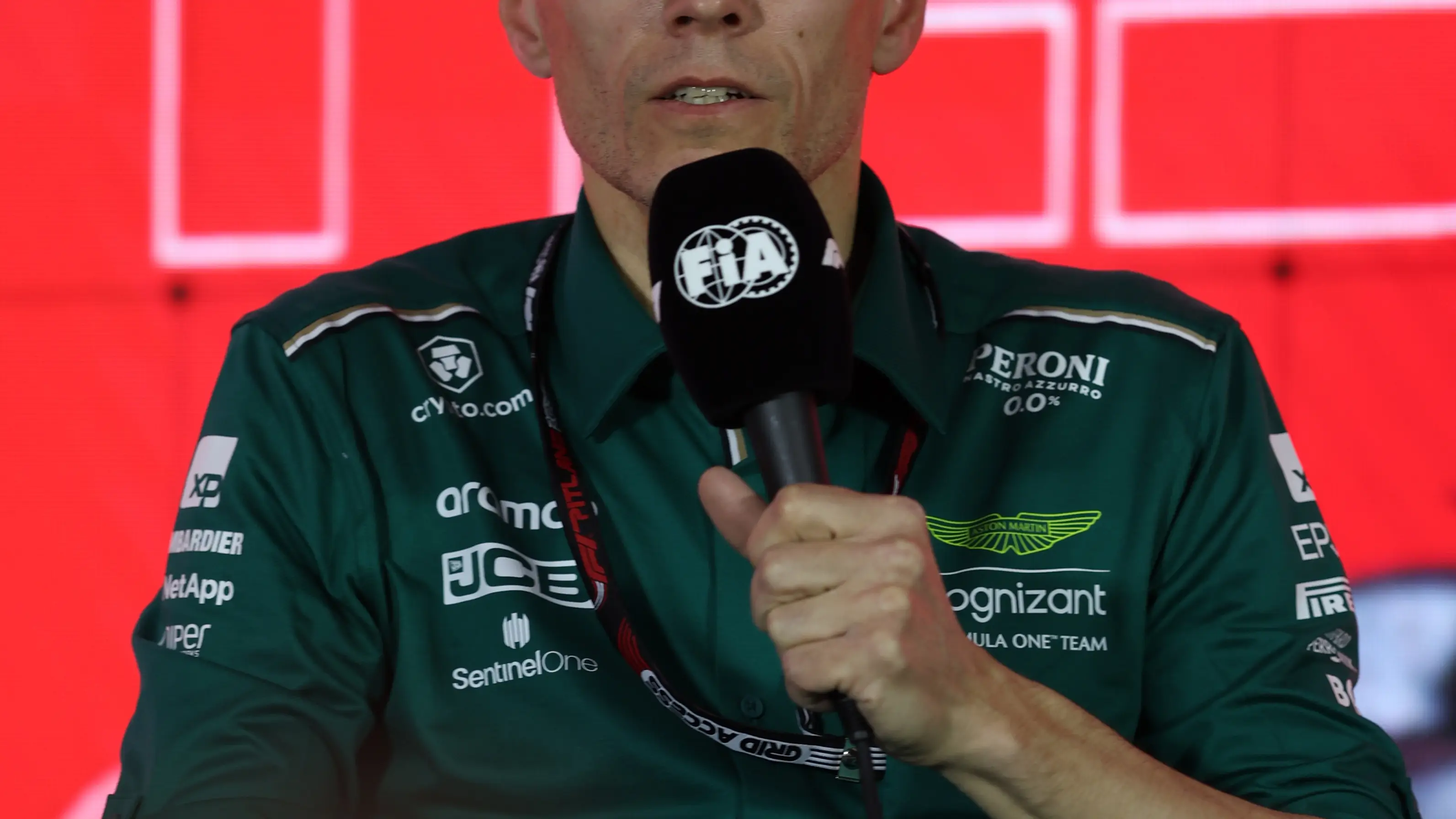 Mike Krack, jefe de equipo de Aston Martin Mike Krack, jefe de equipo de Aston Martin