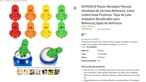 Abridor de plástico Abridor de plástico