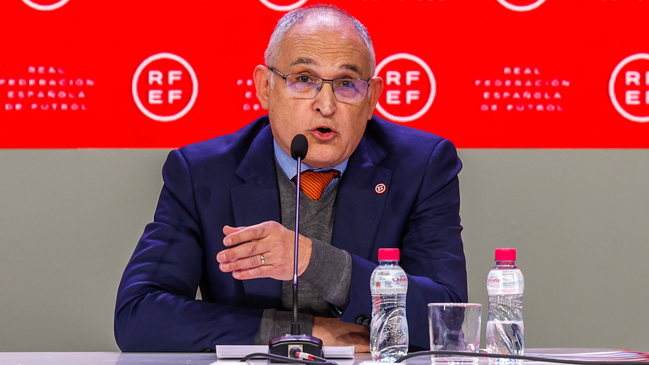 Andreu Camps, secretario general de la RFEF, comparece en Las Rozas