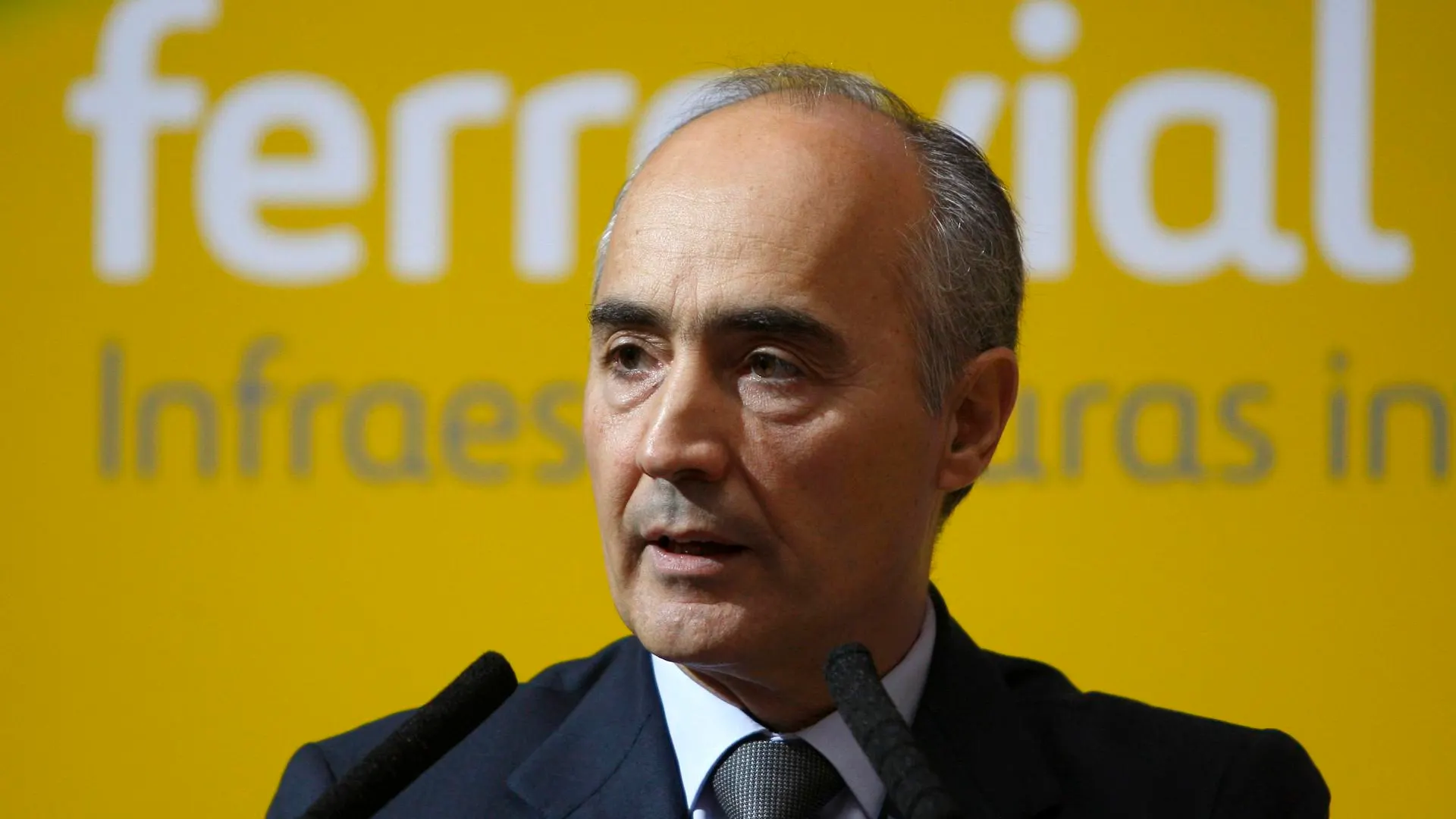 Imagen de archivo del presidente de Ferrovial, Rafael del Pino Imagen de archivo del presidente de Ferrovial, Rafael del Pino