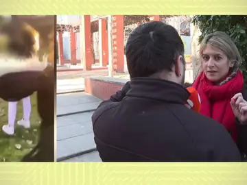 Pelea a una joven discapactada. Pelea a una joven discapactada.
