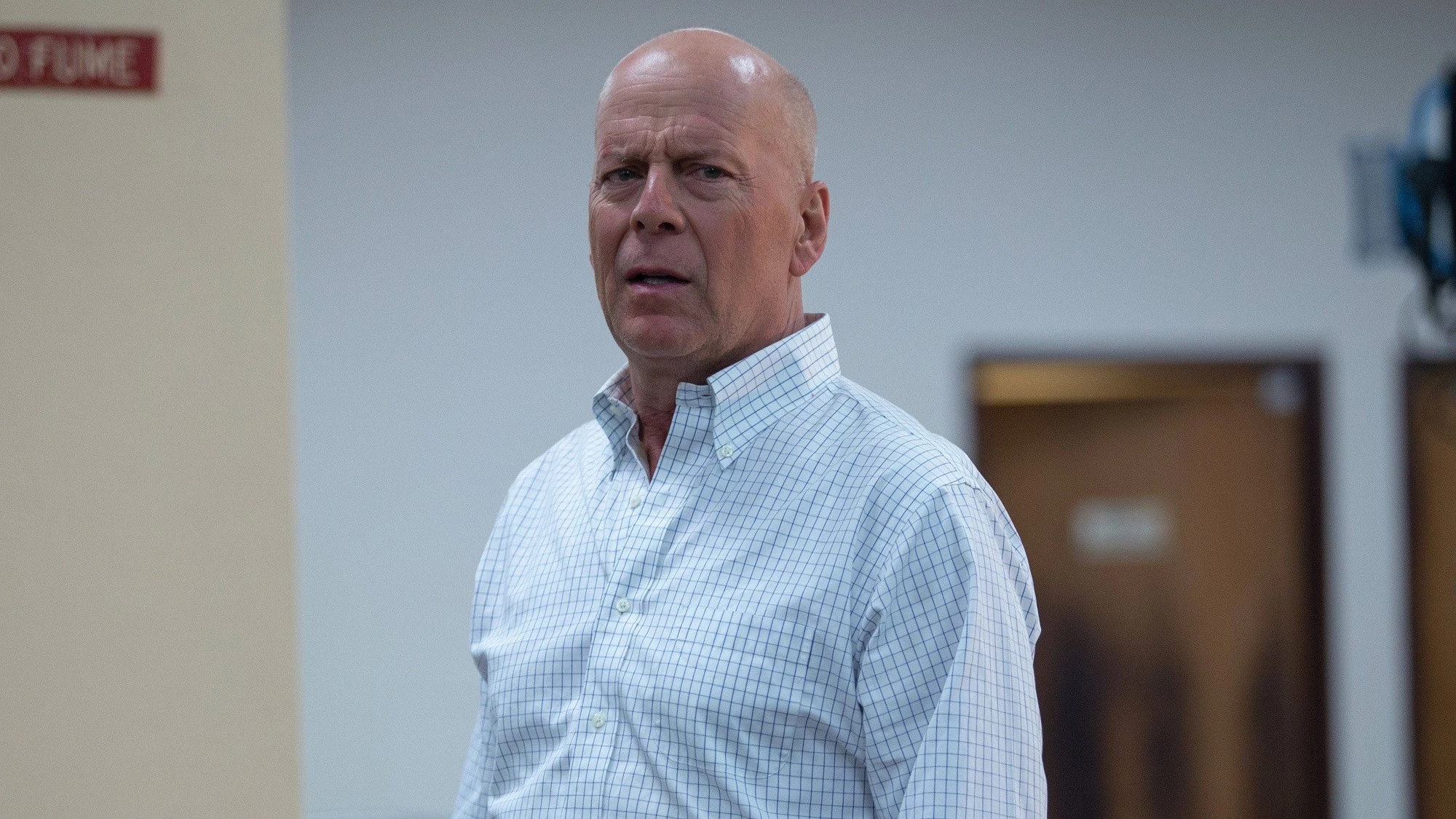Bruce Willis en la película 'Testigo protegido' Bruce Willis en la película 'Testigo protegido'