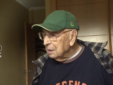 Juan, vecino de Boiro que tiene 104 años