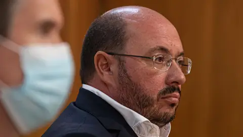 El expresidente de Murcia, Pedro Antonio Sánchez El expresidente de Murcia, Pedro Antonio Sánchez