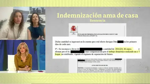 Indemnizada por su exmarido Indemnizada por su exmarido