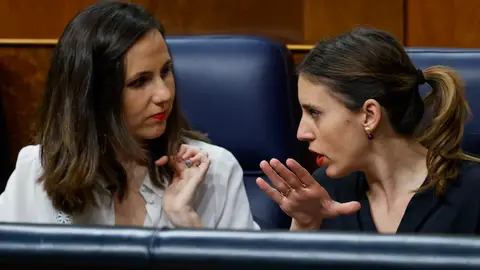 Las ministras de Igualdad, Irene Montero, y Derechos Sociales, Ione Belarra Las ministras de Igualdad, Irene Montero, y Derechos Sociales, Ione Belarra