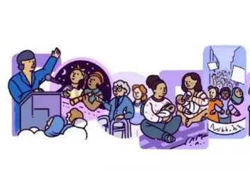El 'Doodle' que homenajea el 8M El 'Doodle' que homenajea el 8M