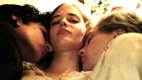 Michael Pitt, Eva Green y Louis Garrel en 'The Dreamers'