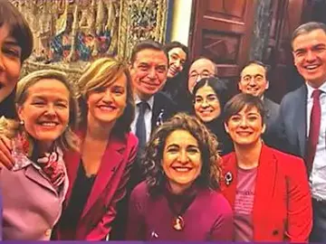 La foto de Isabel Rodríguez por el 8M La foto de Isabel Rodríguez por el 8M
