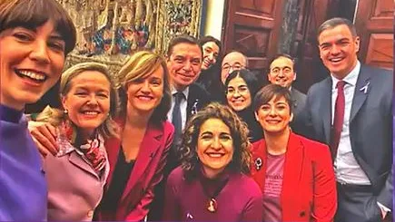 La foto de Isabel Rodr&iacute;guez por el 8M