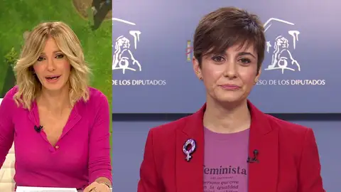 Isabel Rodríguez, en Espejo Publico. Isabel Rodríguez, en Espejo Publico.
