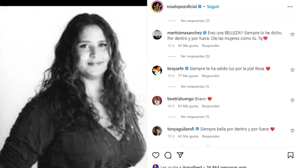 Comentarios a Rosa López