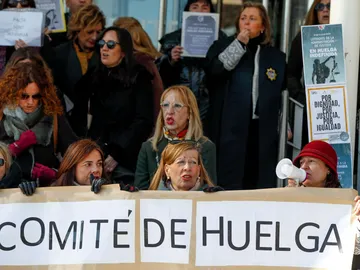 Letrados ante los juzgados de Plaza de Castilla Letrados ante los juzgados de Plaza de Castilla
