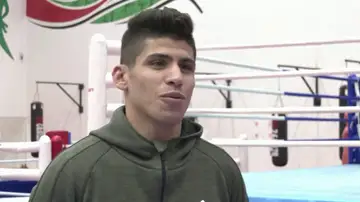 El boxeador jordano Zeyad Ashish
