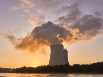 Imagen de archivo de una planta de energía nuclear