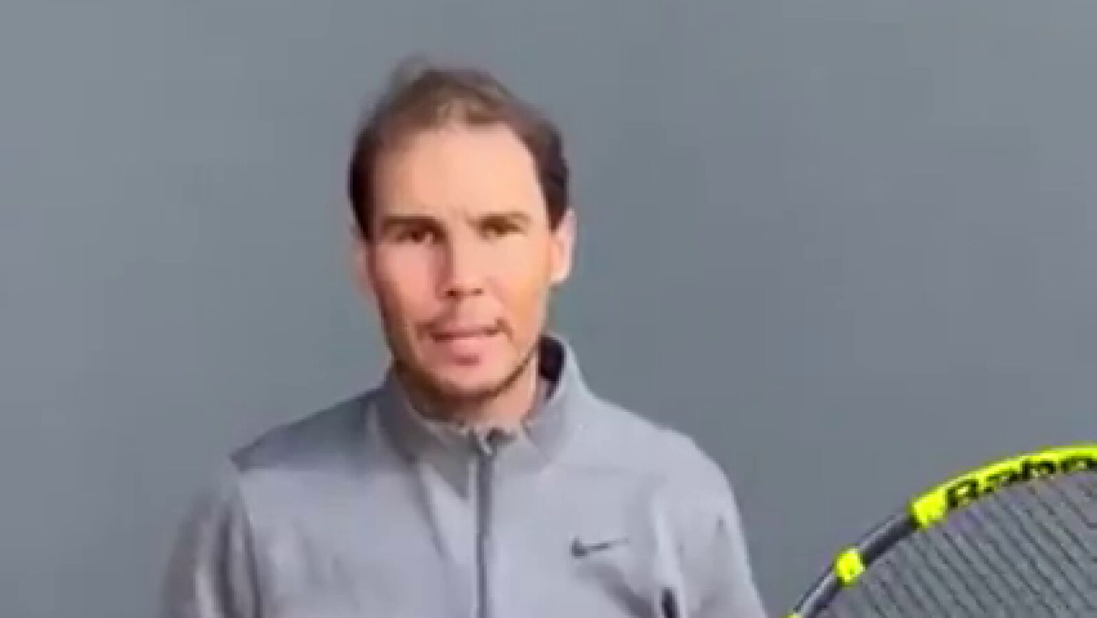 Nadal manda una raqueta y una camiseta para ayudar a los damnificados por el terremoto en Turquía
