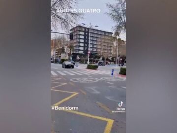 VÍDEO: Así fue la persecución policial en plena calle en Benidorm