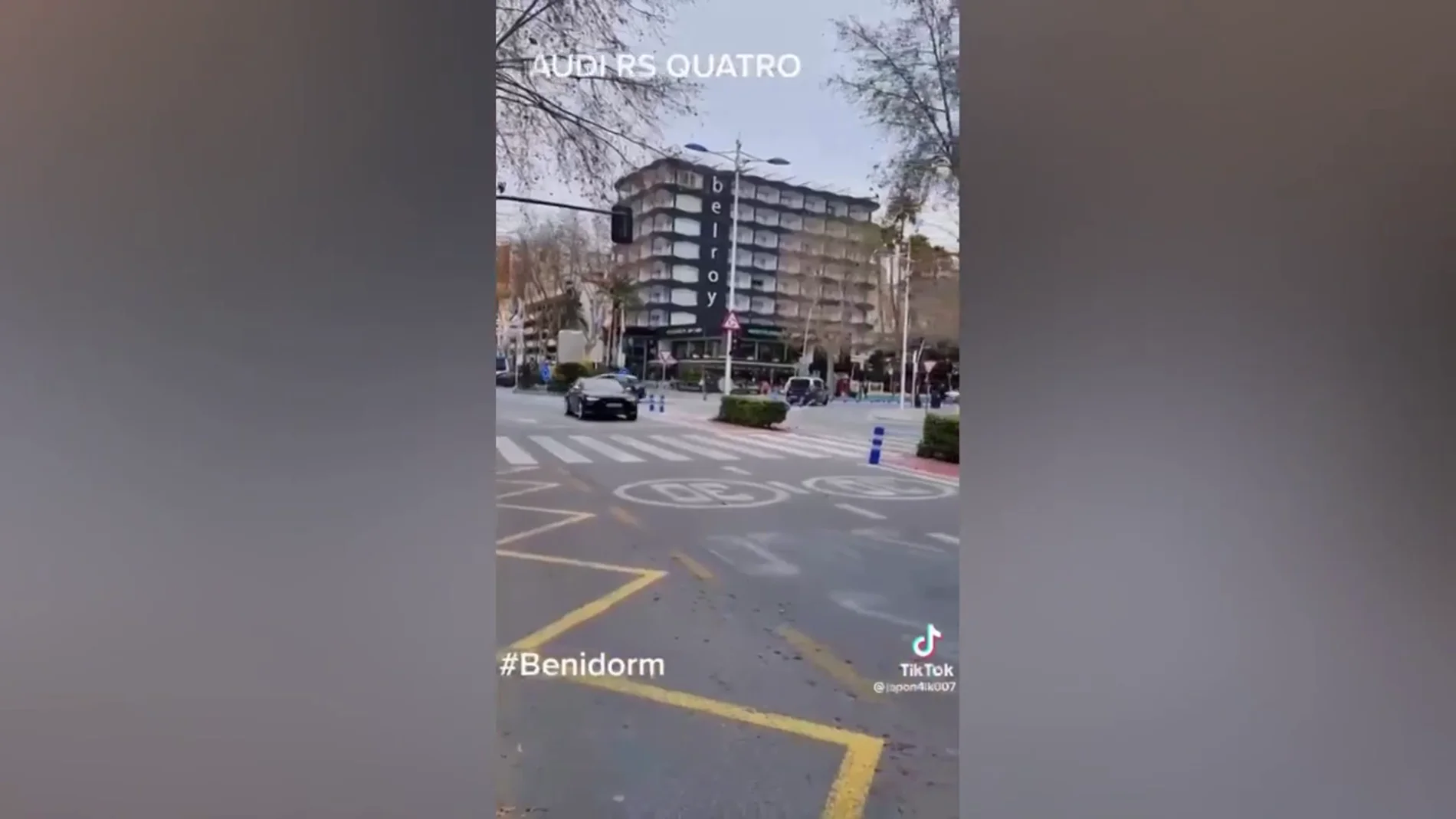 VÍDEO: Así fue la persecución policial en plena calle en Benidorm
