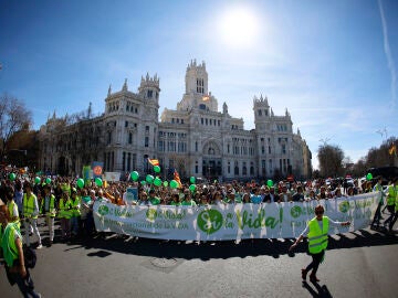 La plataforma 'Sí a la Vida' convoca una marcha en Madrid