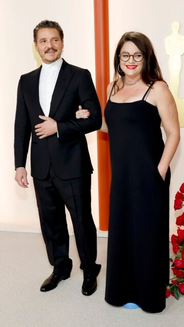 Pedro Pascal y su hermana Javiera Balmaceda Pascal