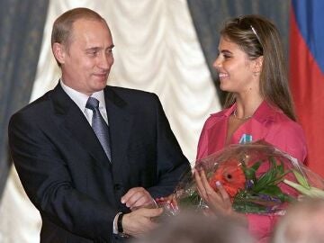 Valdimir Putin y Alina Kabaeva, imagen de archivo