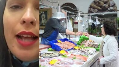 Una pescadera de A Coruña cuenta cómo han bajado las ventas: 