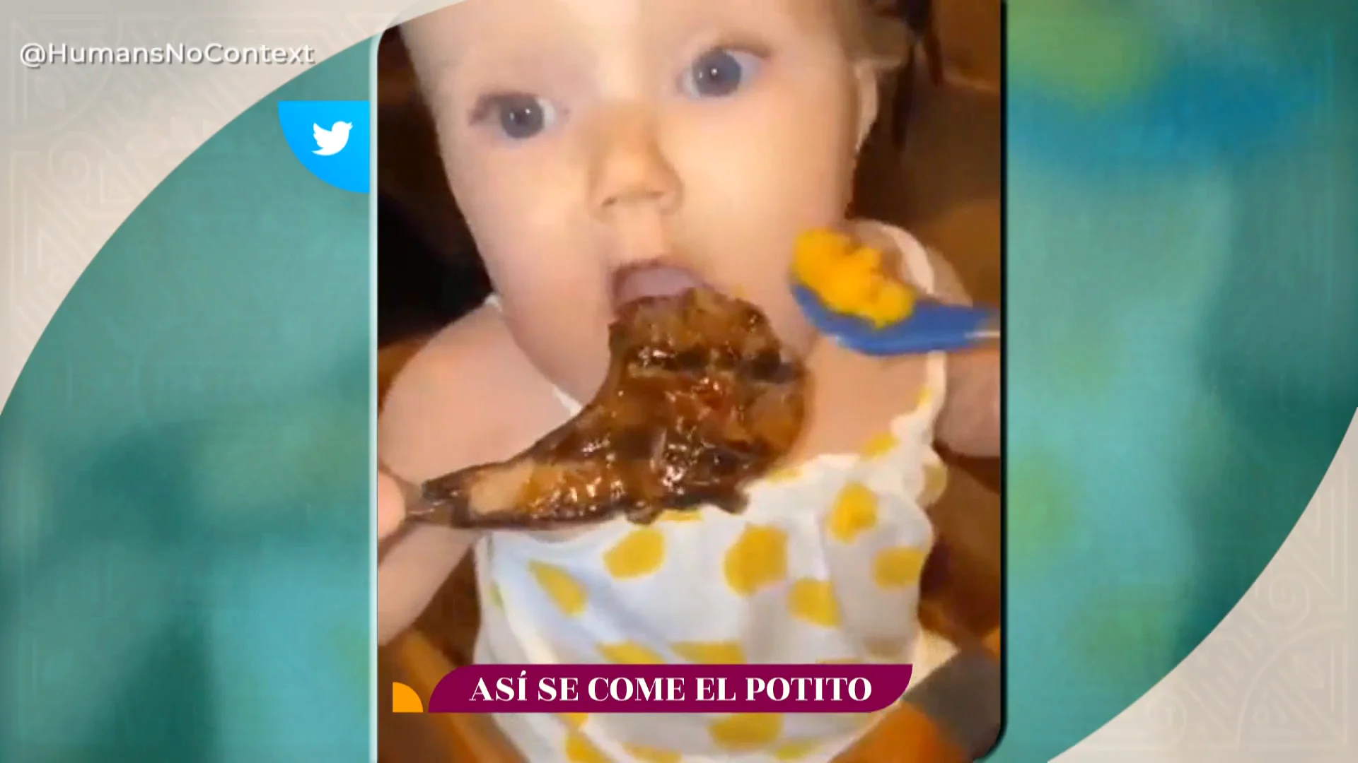 Este v&iacute;deo viral te ense&ntilde;ar&aacute; el truco infalible para dar de comer a tu beb&eacute;... &iexcl;Aunque no quiera potito!