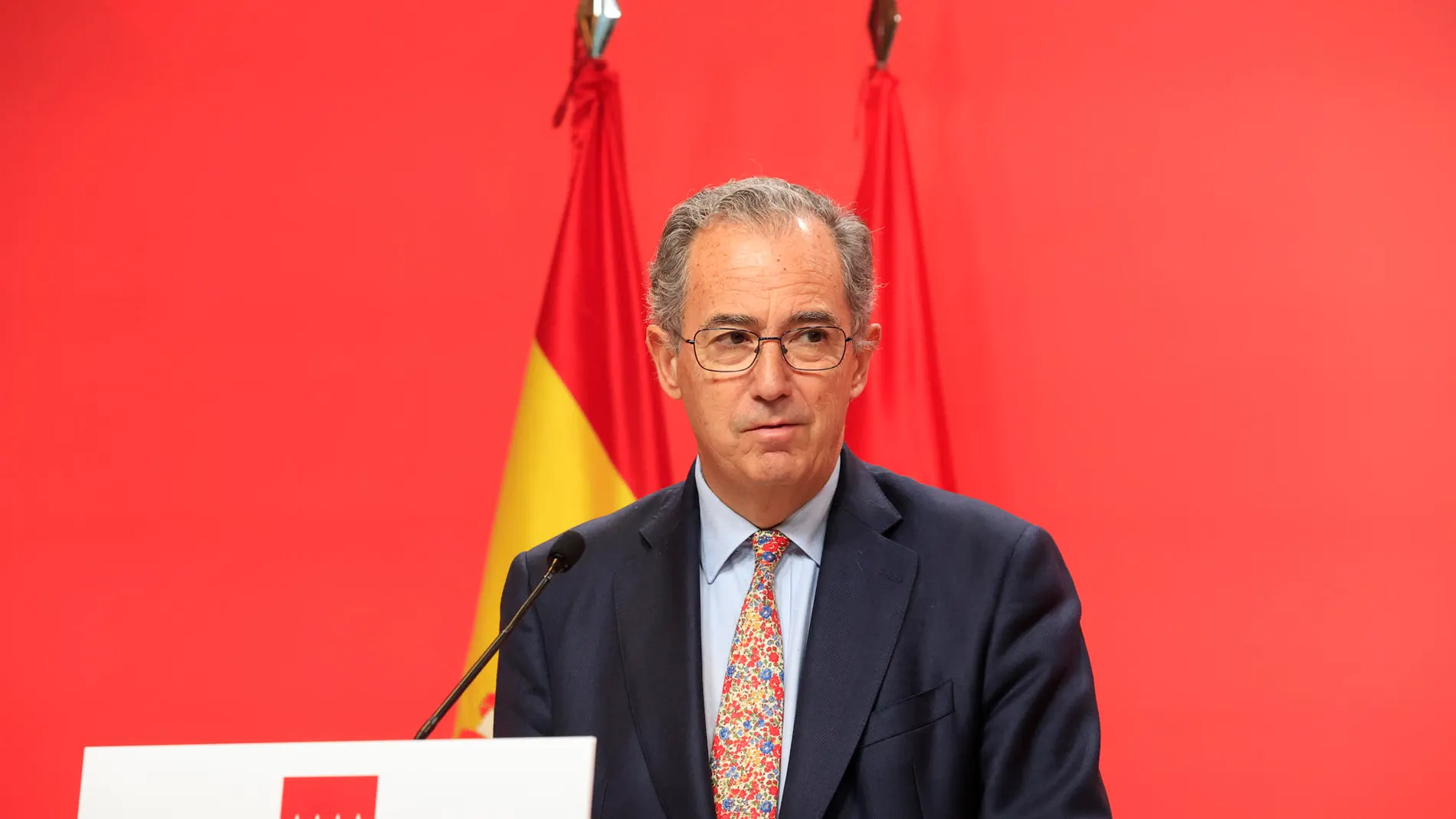 El vicepresidente de la Comunidad de Madrid, Enrique Ossorio