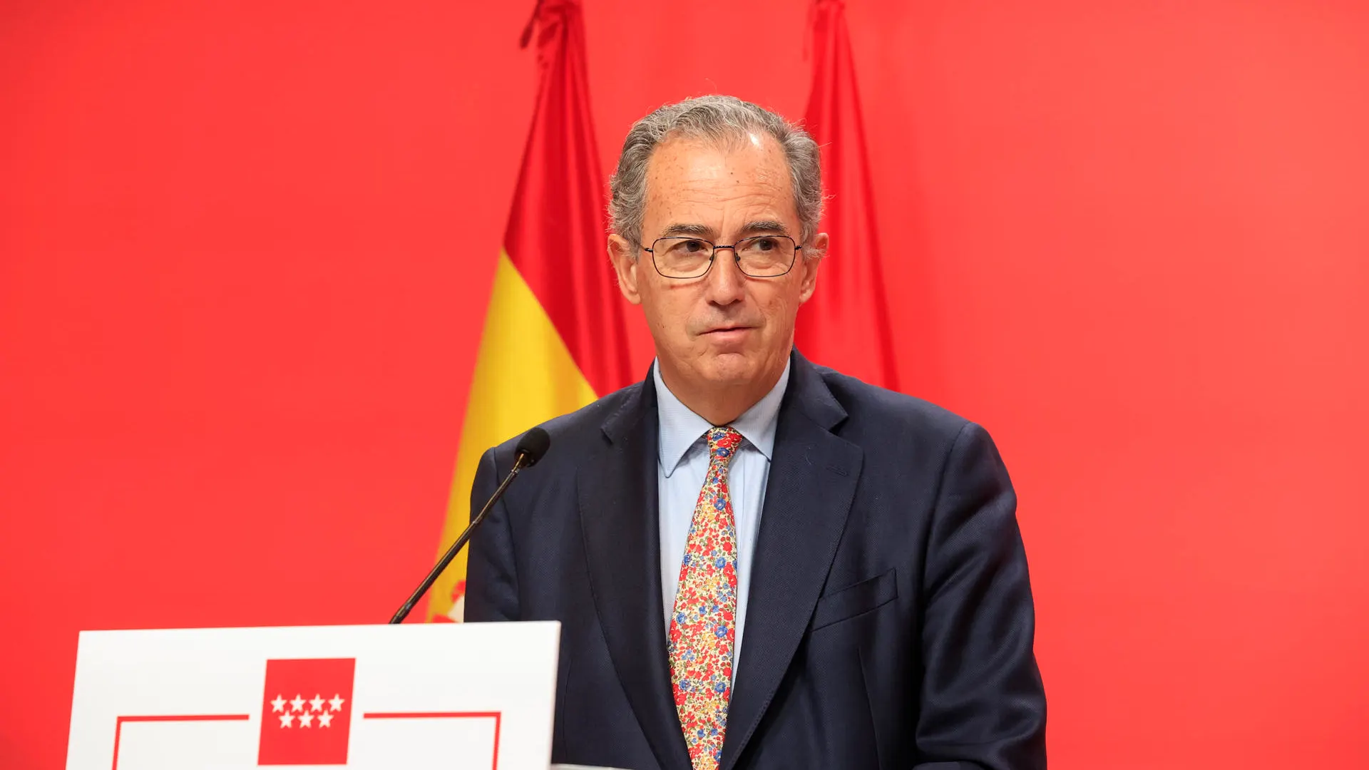 El vicepresidente de la Comunidad de Madrid, Enrique Ossorio El vicepresidente de la Comunidad de Madrid, Enrique Ossorio
