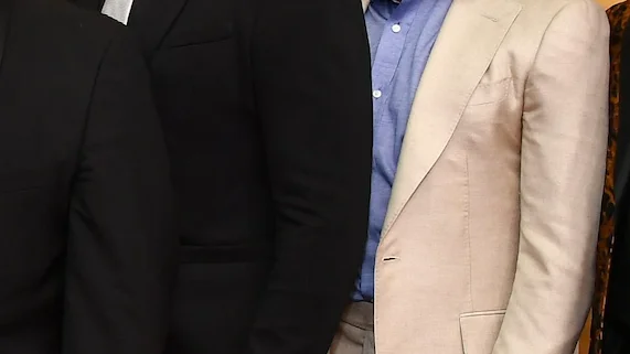 Lance Reddick y Michael K. Williams Lance Reddick y Michael K. Williams