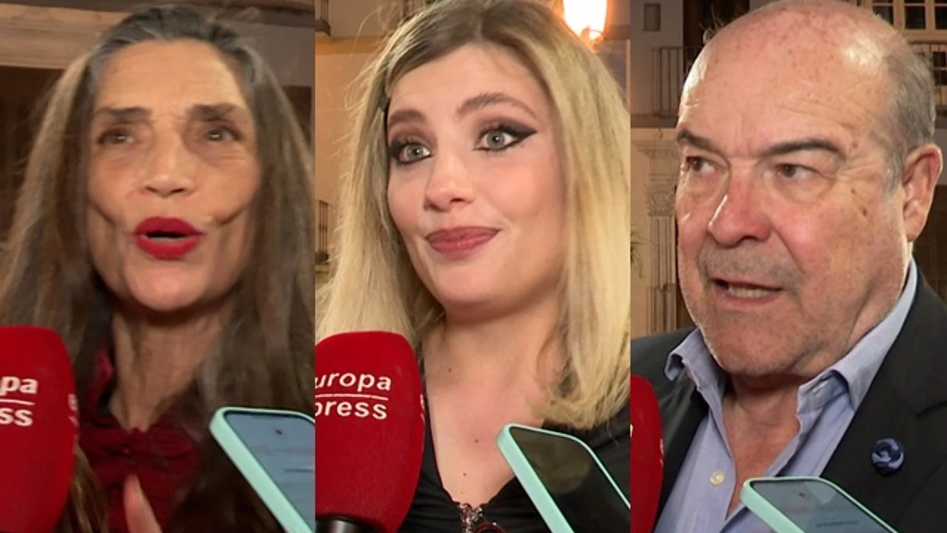 Ángela Molina, Miriam Giovanelli y Antonio Resines en el Festival de Málaga Ángela Molina, Miriam Giovanelli y Antonio Resines en el Festival de Málaga