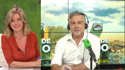 Susanna Griso y Carlos Alsina. Susanna Griso y Carlos Alsina.