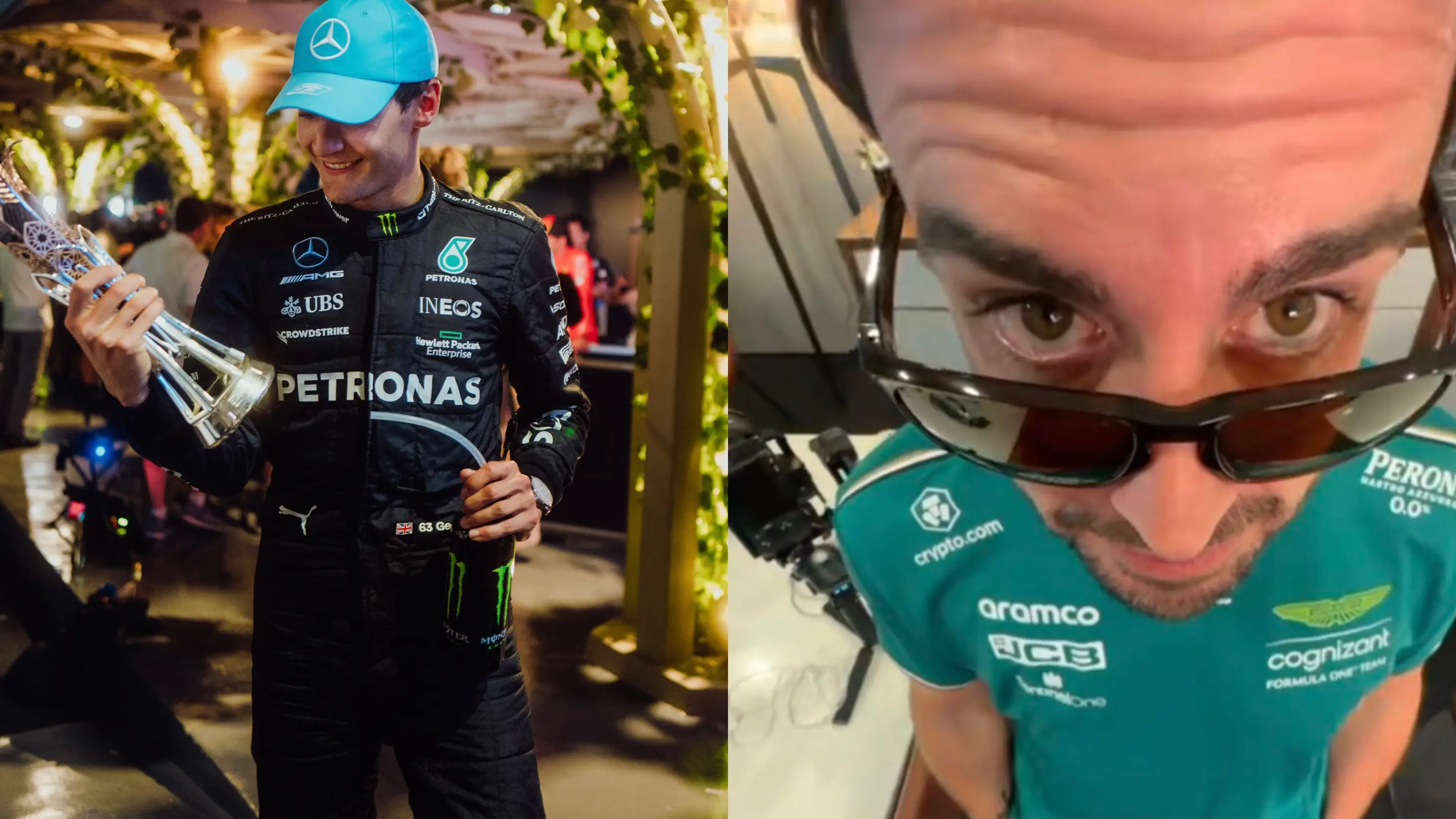 La respuesta de Fernando Alonso a George Russell La respuesta de Fernando Alonso a George Russell