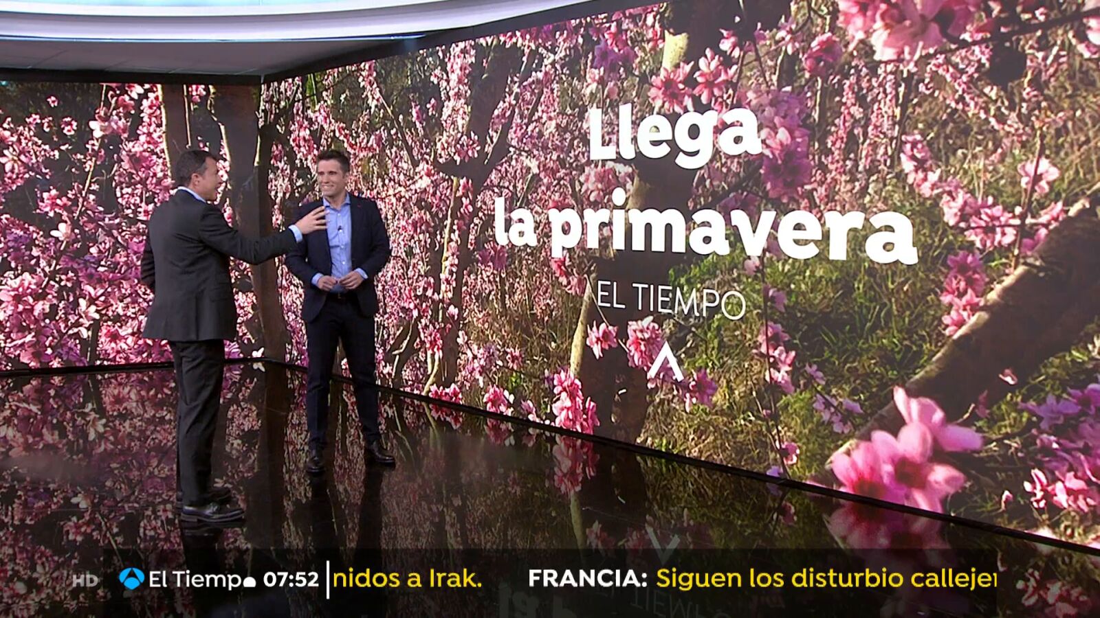 César Gonzalo nos advierte que el invierno termina esta semana disfrazado de plena primavera