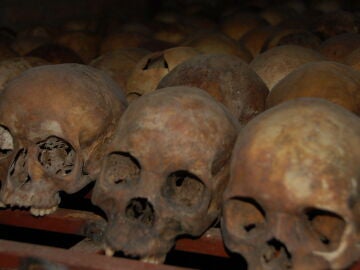 Cráneos del Genocidio en Ruanda
