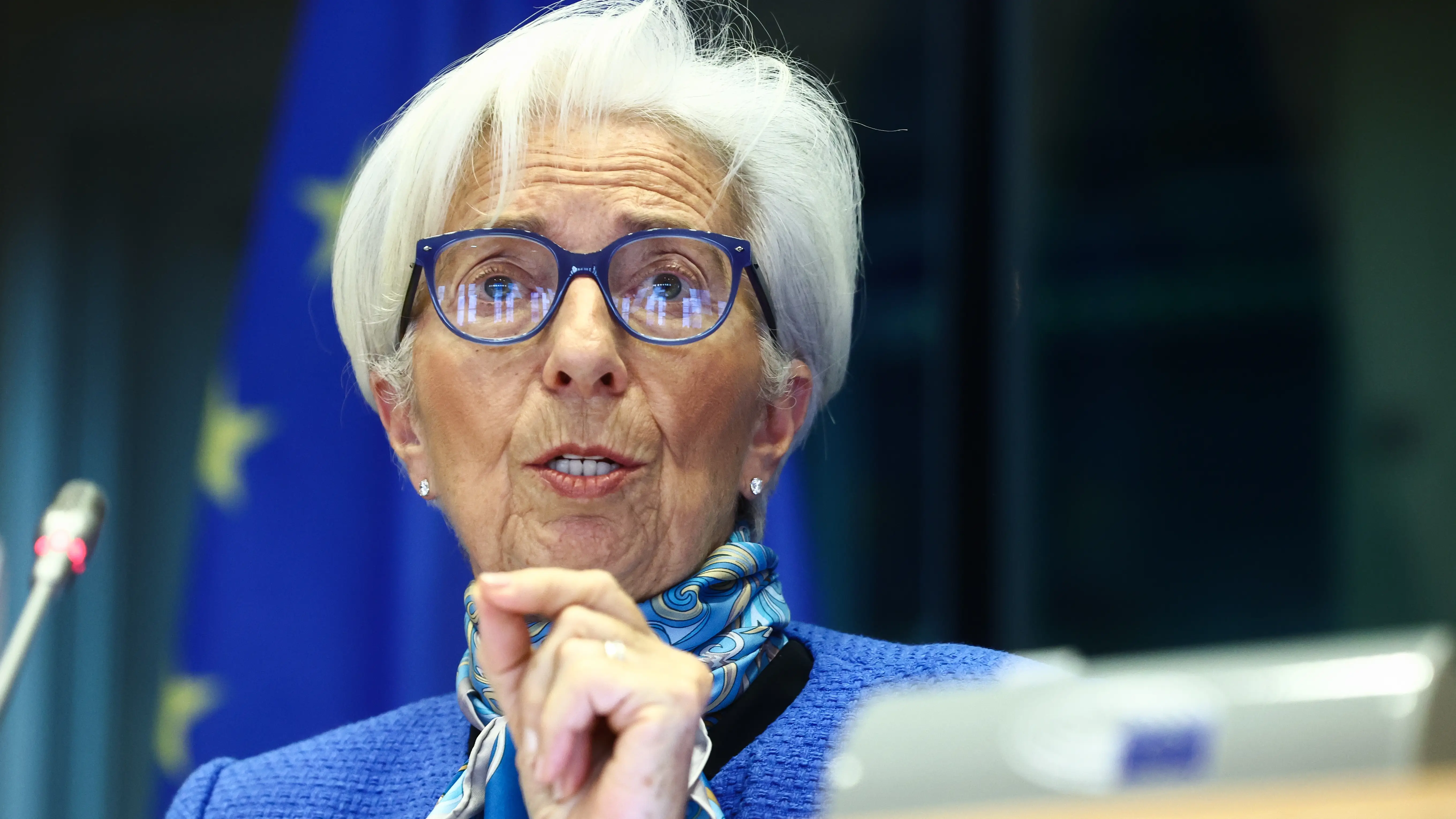 Christine Lagarde, presidenta del BCE