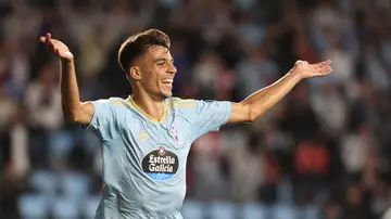 Gabri Veiga, en un partido con el Celta de Vigo Gabri Veiga, en un partido con el Celta de Vigo