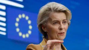 Ursula Von der Leyen, presidenta de la Comisión Europea. Ursula Von der Leyen, presidenta de la Comisión Europea.