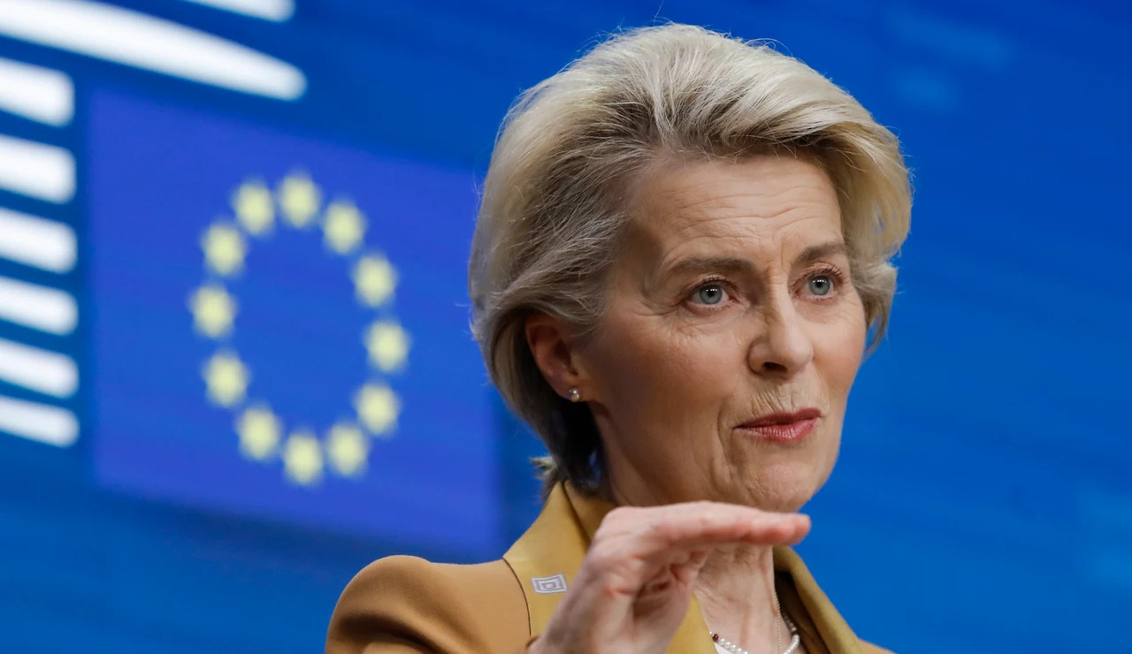 Ursula Von der Leyen, presidenta de la Comisión Europea.