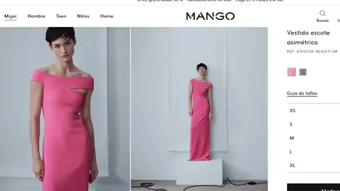 Vestido rosa invitada Vestido rosa invitada