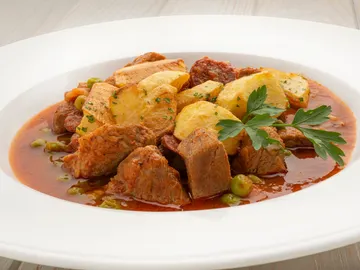 Receta de carcamusas toledanas con patatas, de Karlos Arguiñano Receta de carcamusas toledanas con patatas, de Karlos Arguiñano