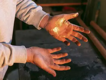 Las manos de un niño Las manos de un niño